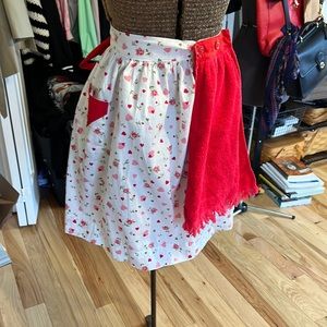 vintage valentines / Galintine apron